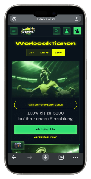 NITROBET SPORTANGEBOT