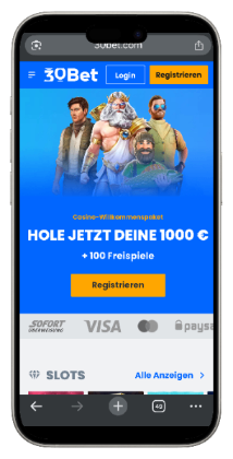 30 Bet Casino - Ein Blick ins casino