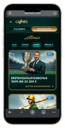 Cashed Sportwetten Angebote
