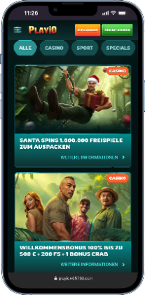 PlayIO - Casino Aktionen und Angebote