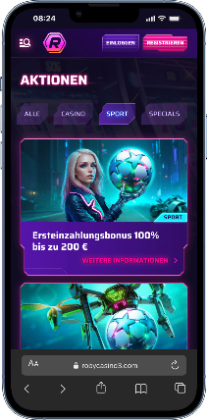 Roby Casino Sportwettenangebote