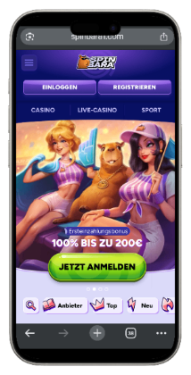 Spinbara - Ein Blick ins casino