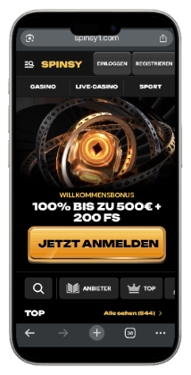 Spinsay Casino Willkommensbonus