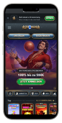 Astromania - Ein Blick ins Casino