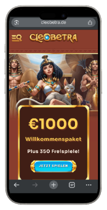 Cleobetra Casino Homepage