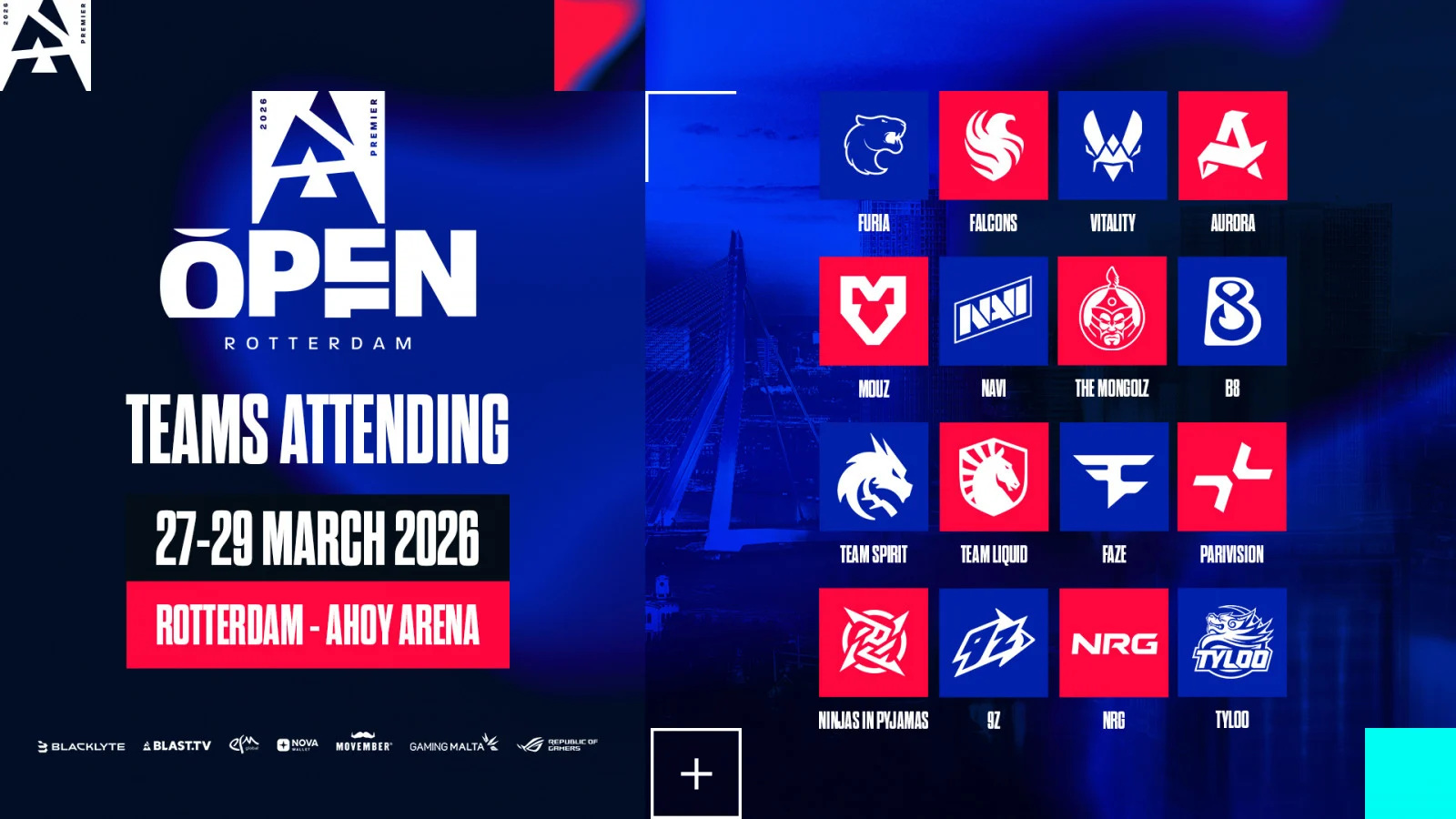 BLAST Open Rotterdam 2026