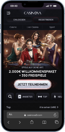 casinova krypto casino