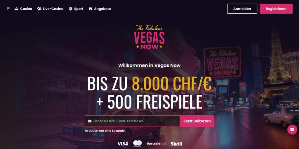 Vegasnow Casino