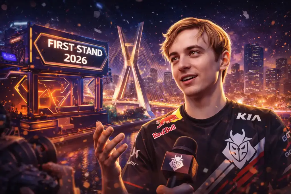 Stylisiertes Bild zum First Stand 2026