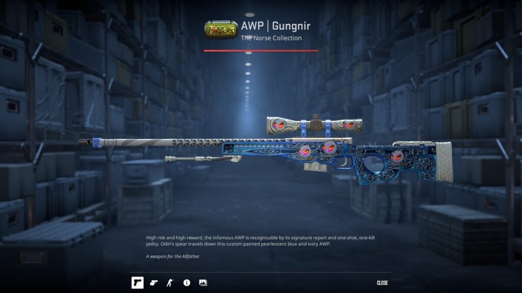 Counter-Strike 2 skins effondrement