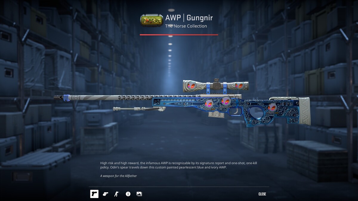 Counter-Strike 2 skins effondrement