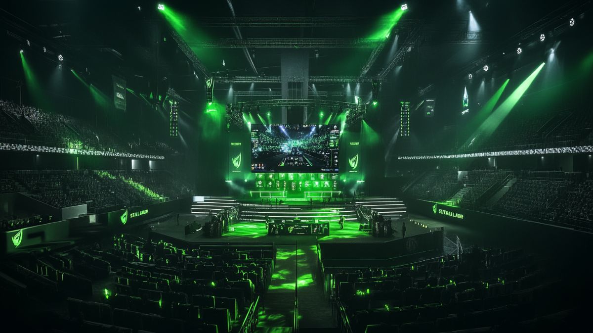 scène de compétition esport