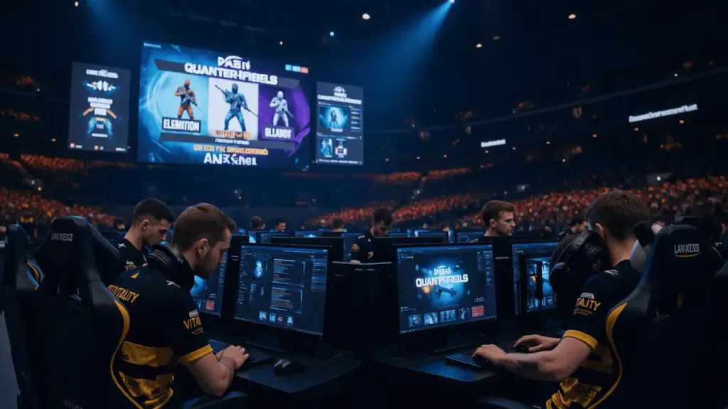 Team Vitality players react to quarterfinal elimination at IEM Cologne Major 2026