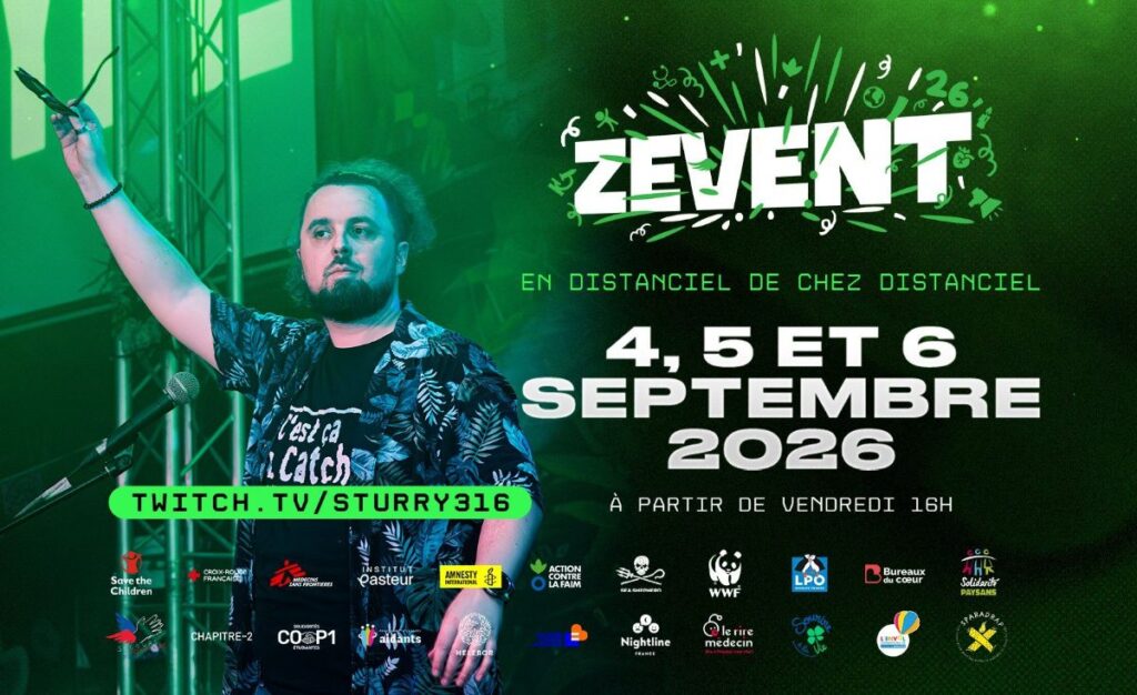 image montrant l'affiche de zevent 2026