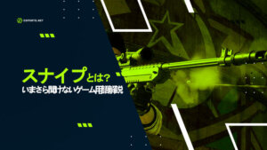 スナイプとは?いまさら聞けないゲーム用語解説!