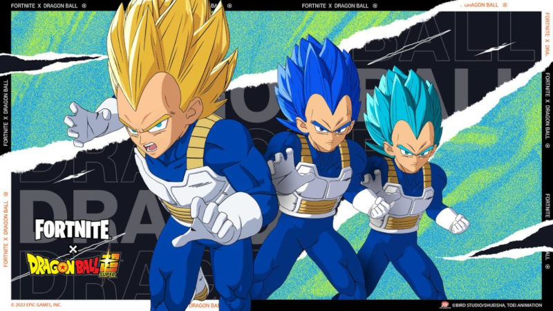 フォートナイト ドラゴンボール ベジータ