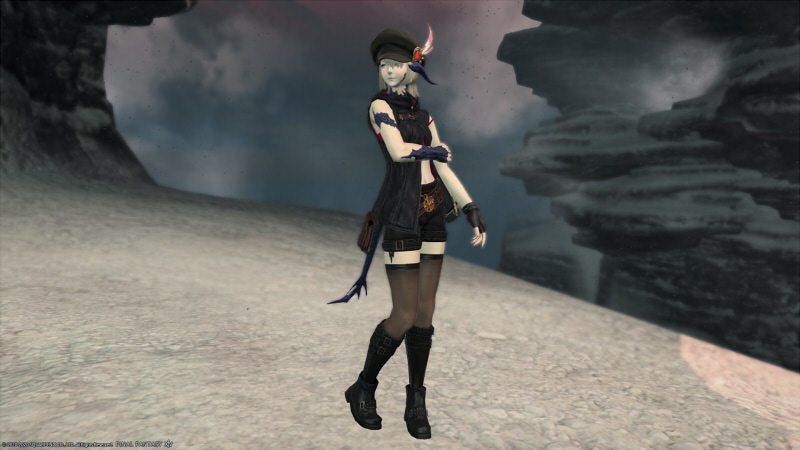 FF14_グラスレザー・フードベスト