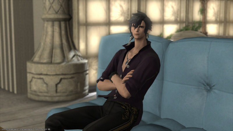 FF14_サマーインディゴシャツ
