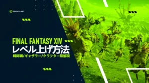 【FF14】レベル上げ方法!戦闘職、ギャザラー、クラフター別に解説