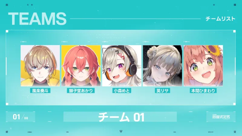 VTuber最協決定戦 Valorant 風楽チーム