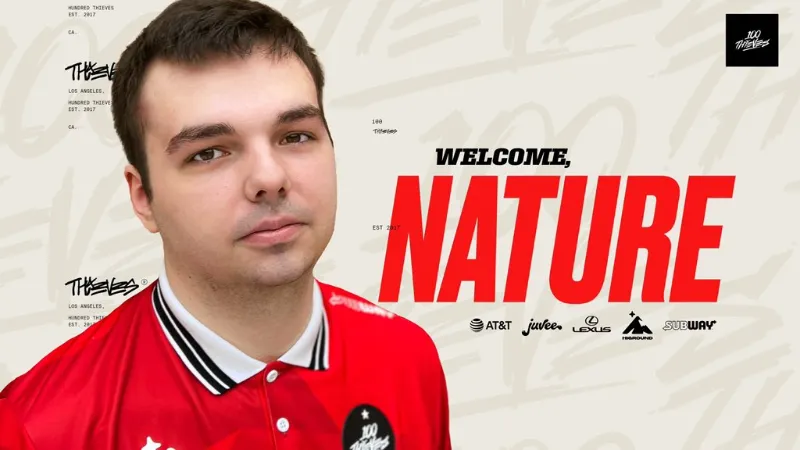 100 Thieves Valorant NaturE