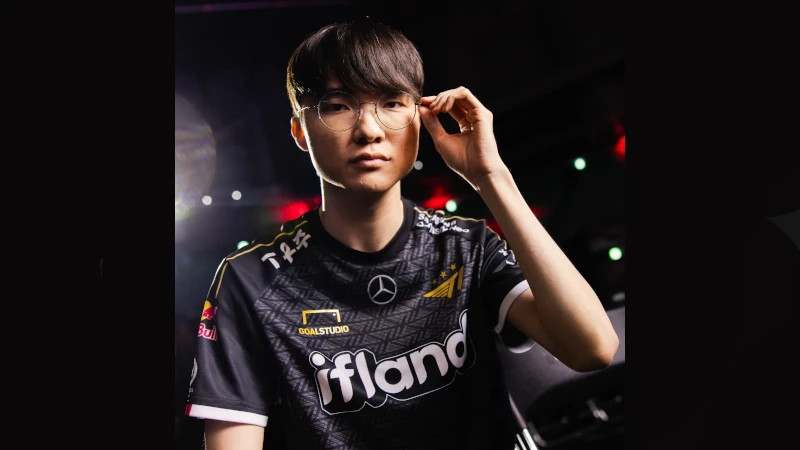 LoL Worlds 2023 決勝 フェイカー