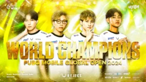 REJECTがPUBG Mobile世界大会で優勝!最多キル賞も!