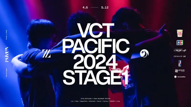 VCT Pacific 2024 ステージ1 ZETA DIVISION
