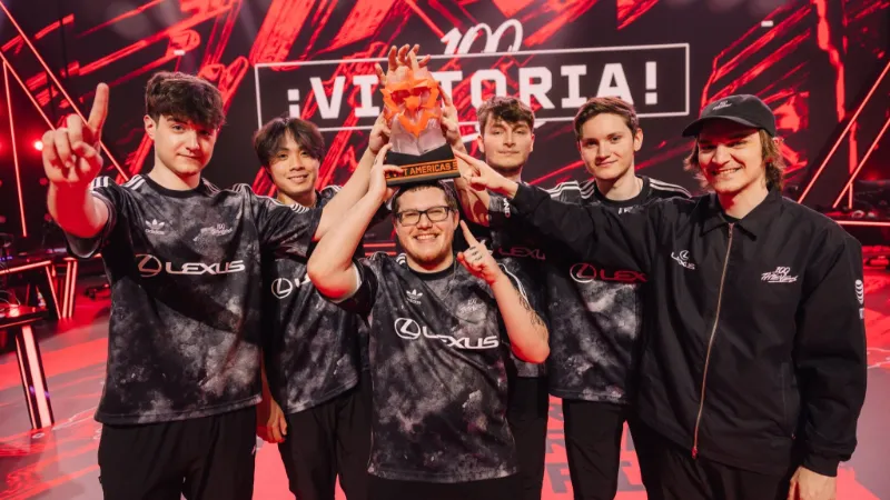 VCT Americas 2024ステージ1プレイオフ 100 Thieves