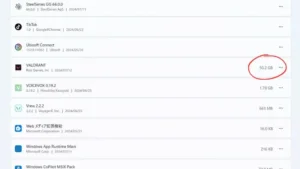 【VALORANT】容量は何ギガ?表示がおかしい場合の対処法も