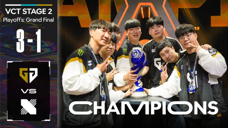 VCT Pacific 2024ステージ2 優勝 Gen.G Esports