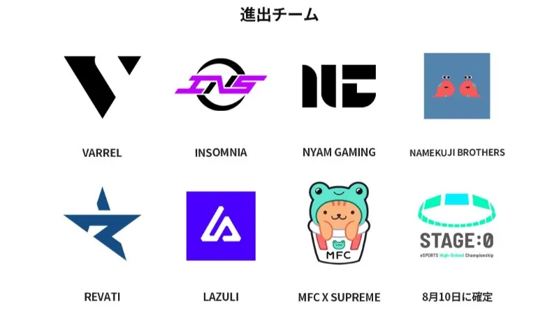 OWCS Japan Stage2 2024 チーム