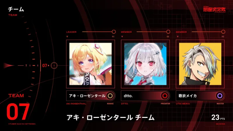 VTuber最協決定戦 Apex Season6 チーム7
