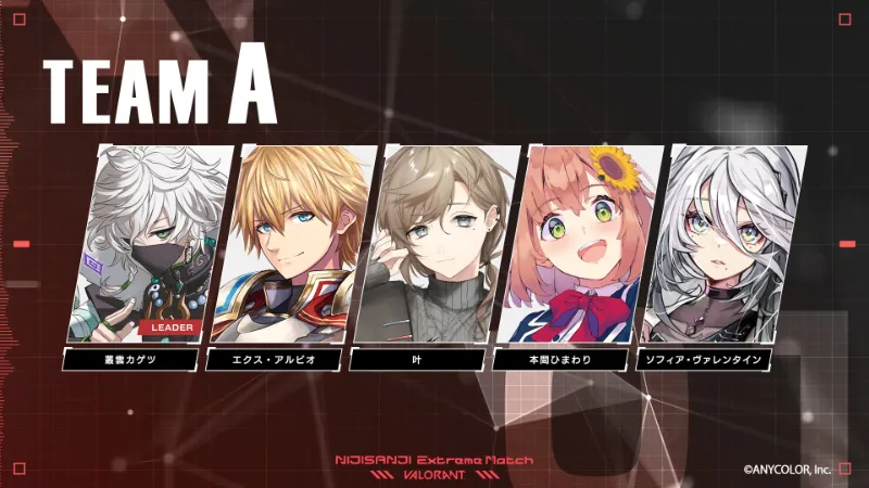 NIJISANJI Extreme Match/VALORANT チームA