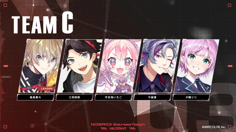 NIJISANJI Extreme Match/VALORANT チームC
