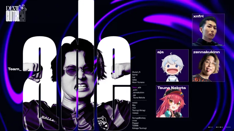 Devil Clutch杯 Team ade