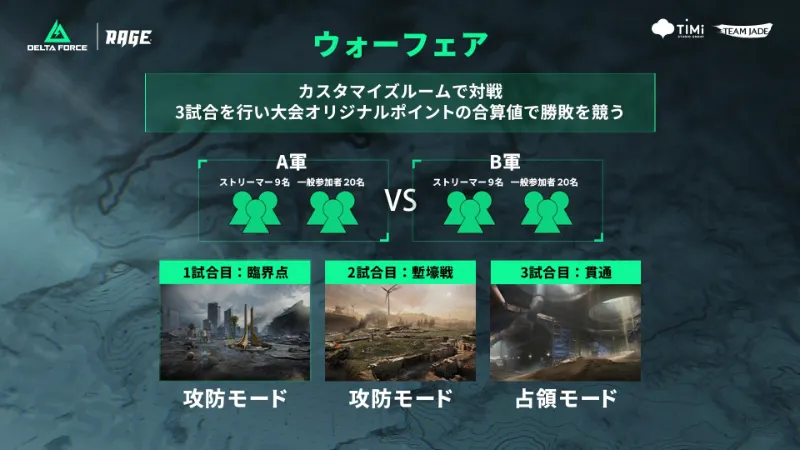 RAGE Delta Force Streamer Cup 視聴者参加型