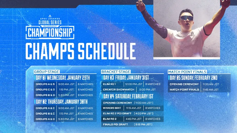 ALGS Year4 Championship 大会日程