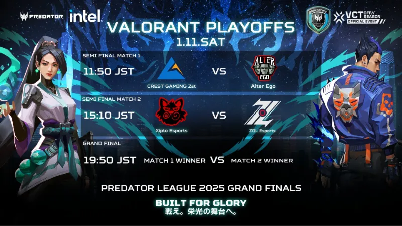 Valorant Predator League 2025 グランドファイナルズ
