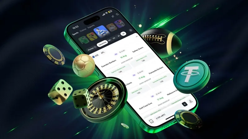 Sportsbet.io アプリ