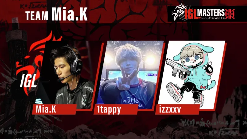 IGL Masters Match5 チャンピオン