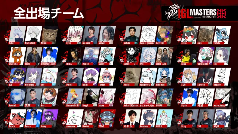 IGL Masters チーム