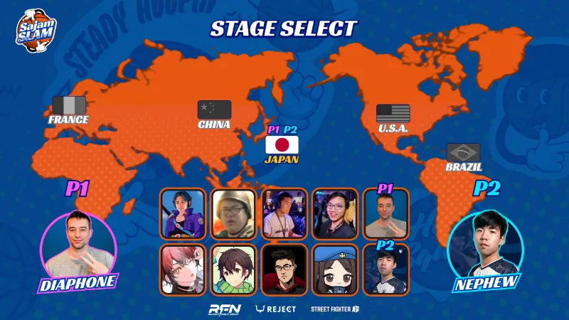 REJECT FIGHT NIGHT×Sajam Slam アメリカチーム