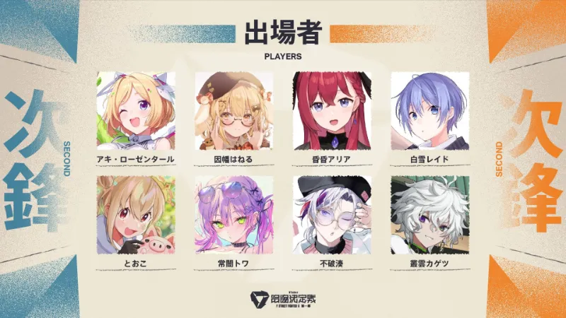 VTuber最協決定戦ストリートファイター6第一幕 次鋒