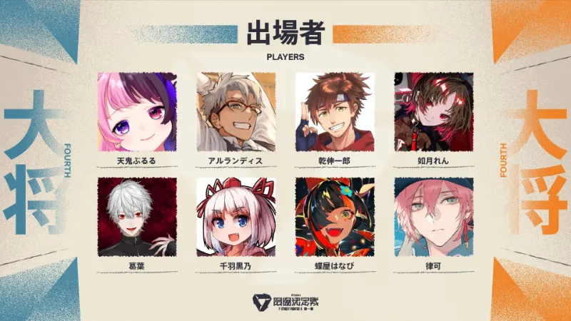 VTuber最協決定戦ストリートファイター6第一幕 大将