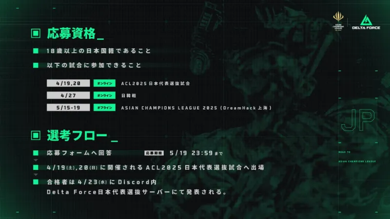 Delta Force 日本代表 4