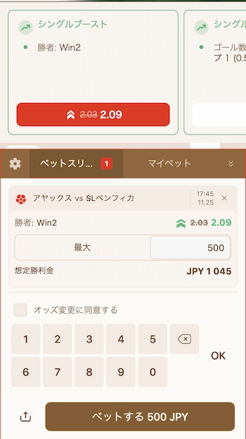ブックメーカーでの賭け方