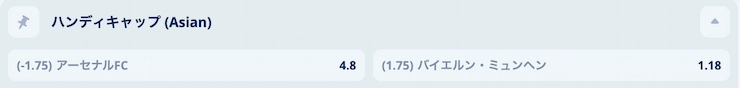アジアンハンディキャップ