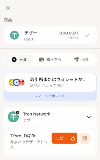 入金方法手順 2