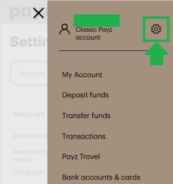 言語変更の方法１